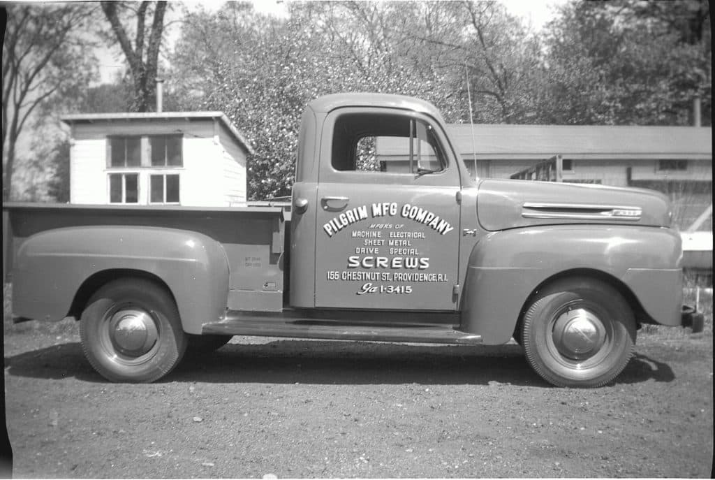 First delivery truck - Pilgrim Aerospace historical image