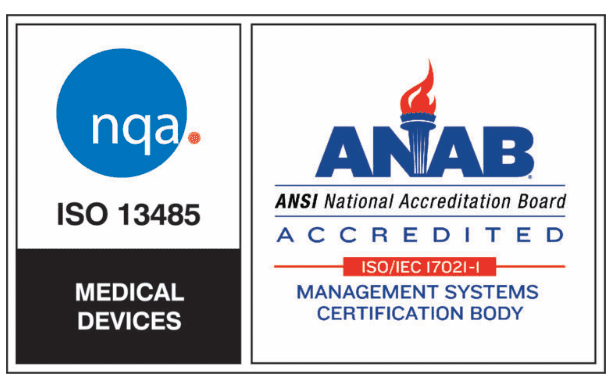 ISO 13485:2016 certification logo