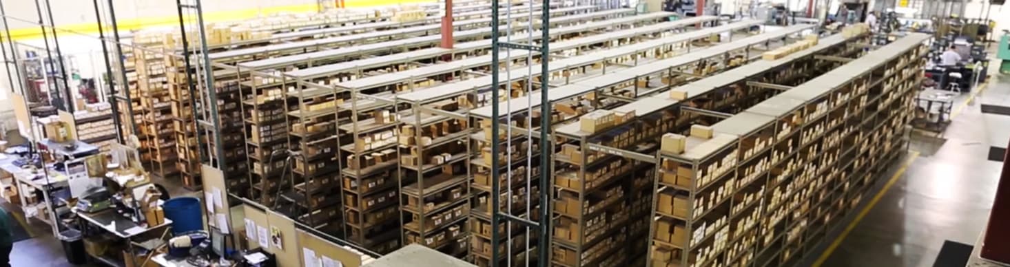 Pilgrim Aerospace inventory warehouse